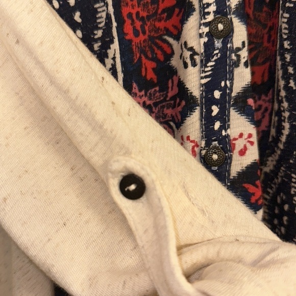 Lucky Brand NWT size small boho pheasant embroidered - Picture 6 of 8